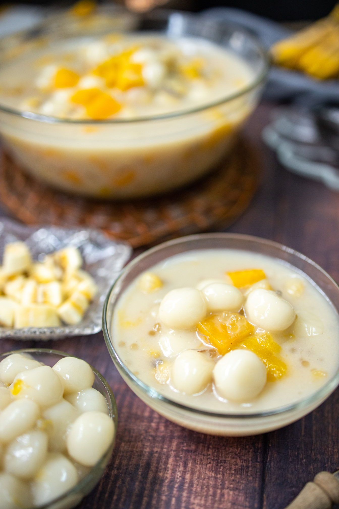 Ginataang Bilo-Bilo in Bowls